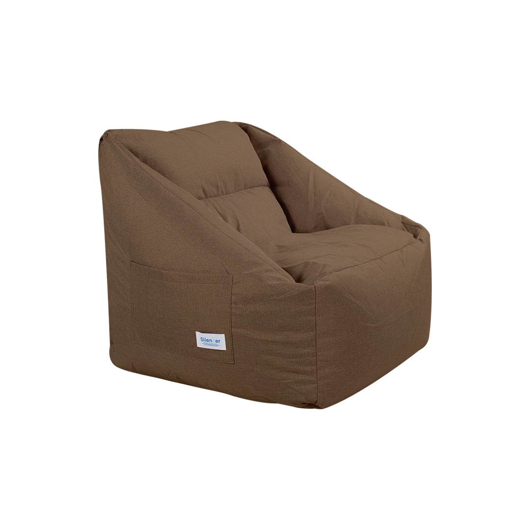 Armchair Linen น้ำตาล