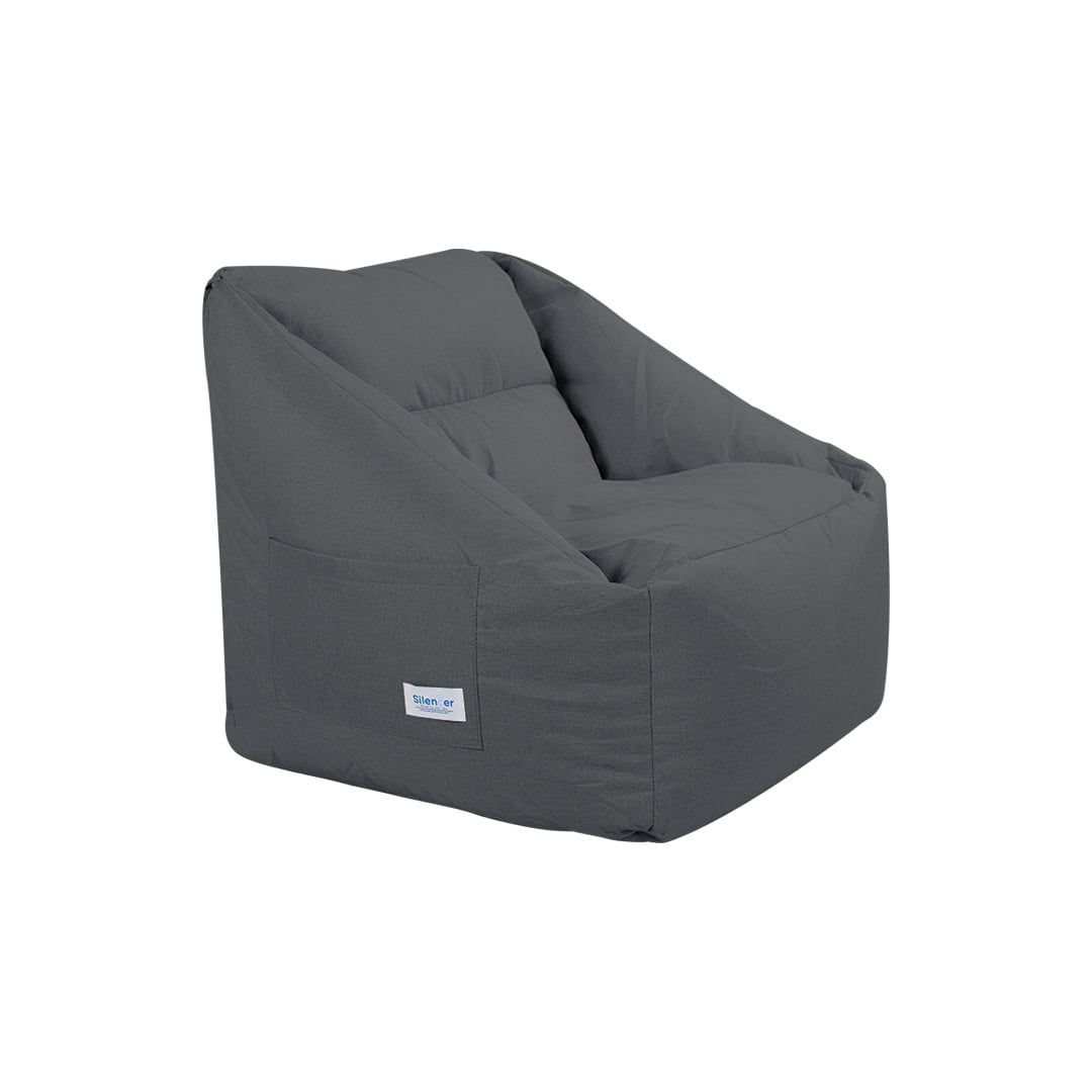 Armchair Linen เทาเข้ม