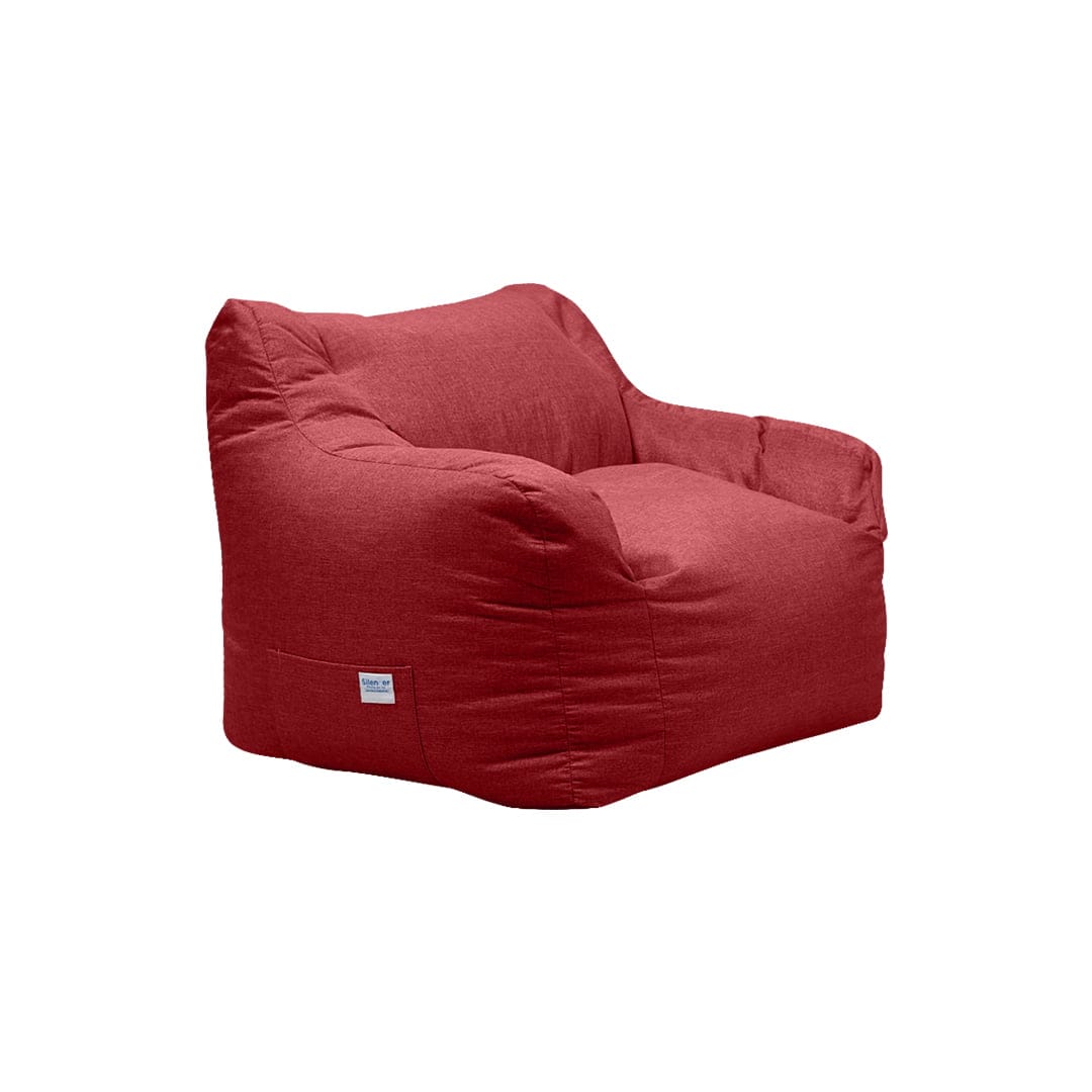 Classic Chair Linen แดง