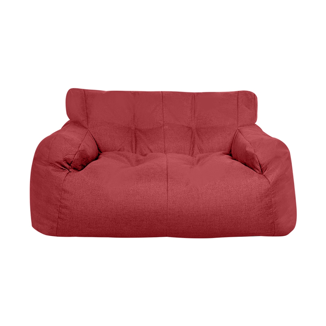 Classic Sofa Linen แดง