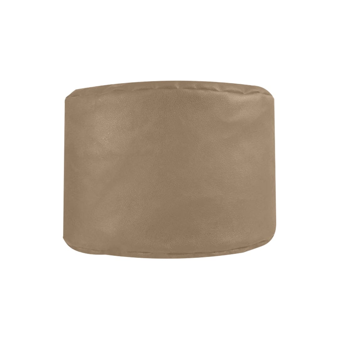 Footrest PU กลม กากี