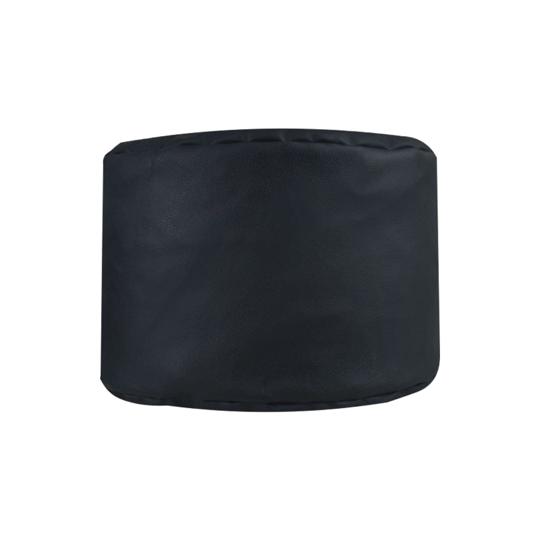 Footrest PU กลม ดำ