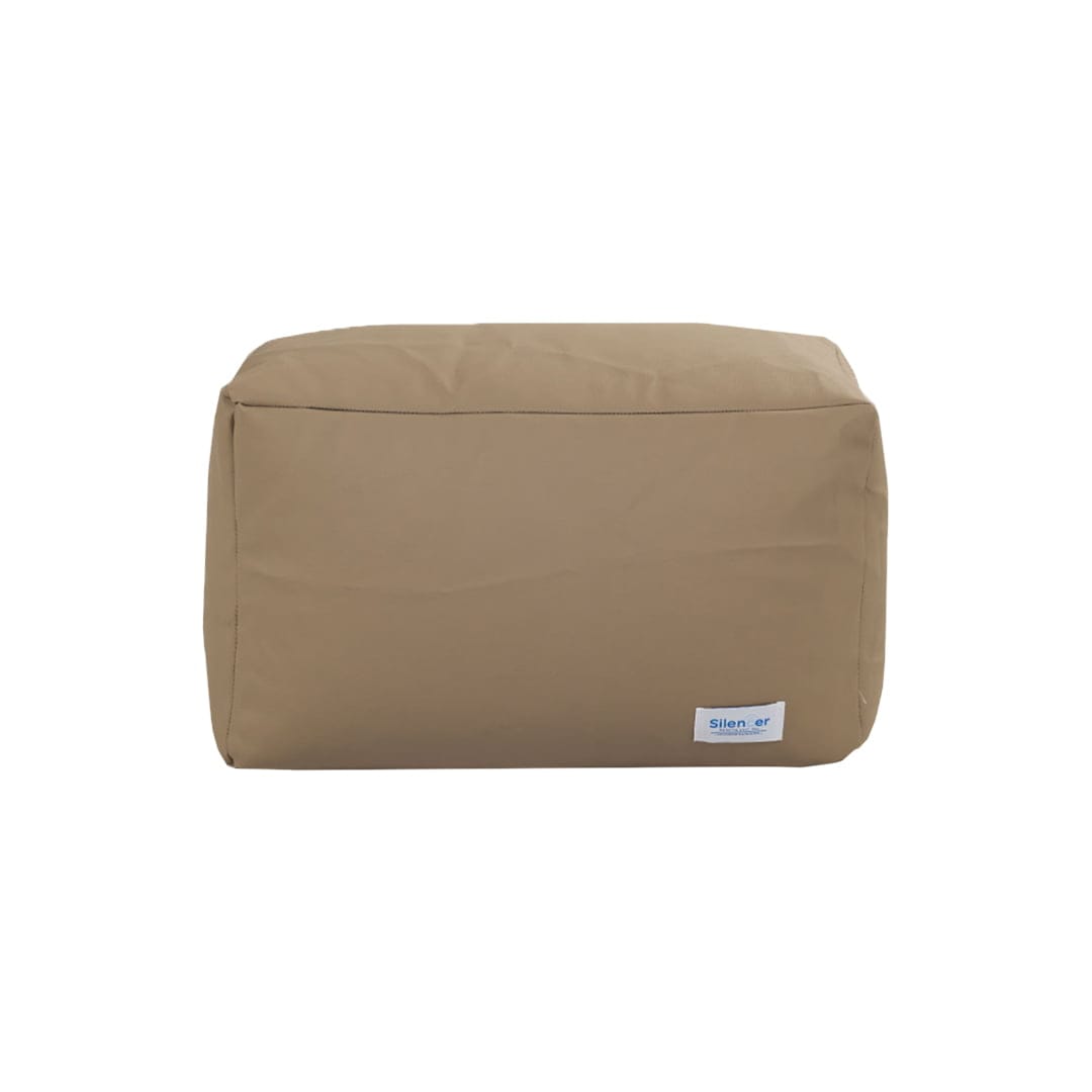 Footrest PU เหลี่ยม กากี