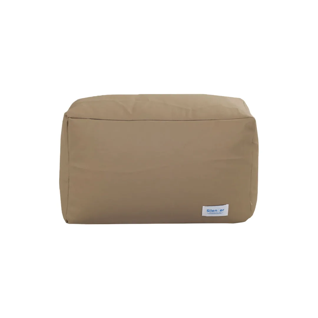 Footrest PU เหลี่ยม กากี