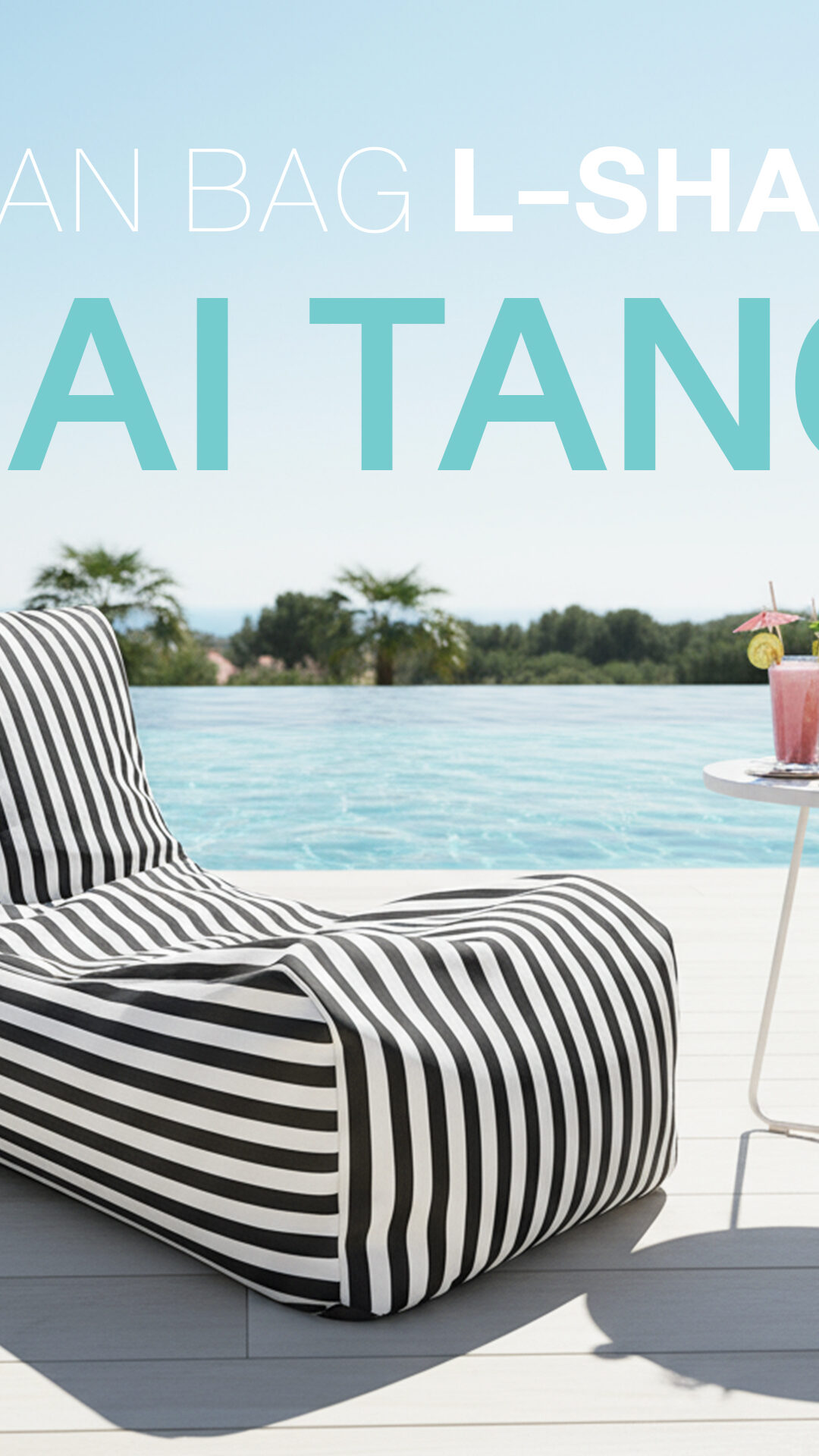 บีนแบค รุ่นตัวแอลลายทาง