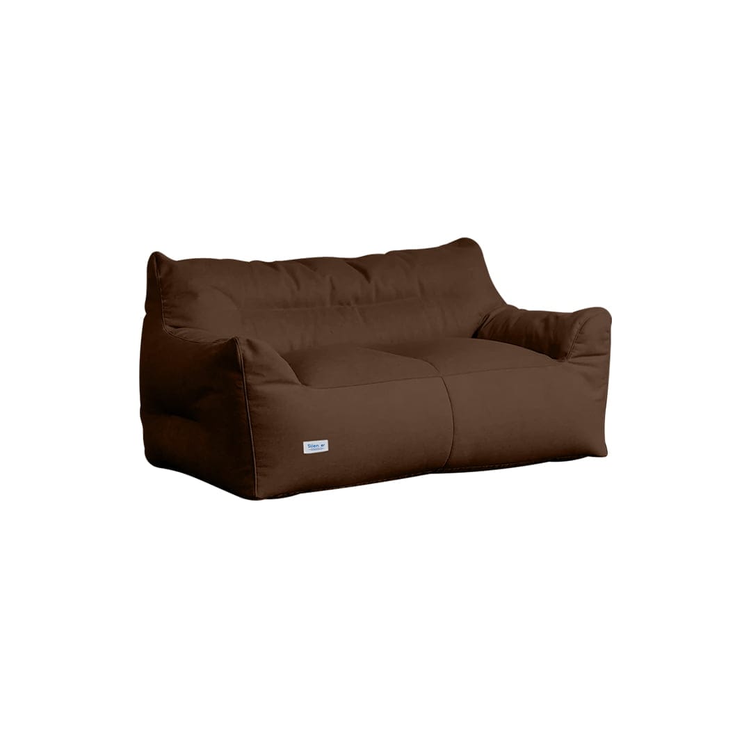 Modern Sofa Linen น้ำตาล