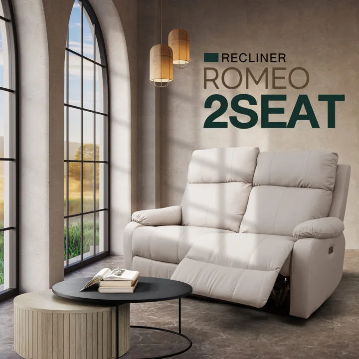 โซฟาปรับนอน 2 ที่นั่ง รุ่น Romeo