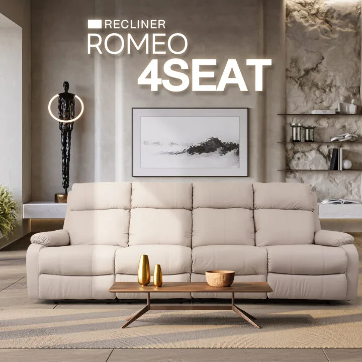 โซฟาปรับนอน 4 ที่นั่ง รุ่น Romeo