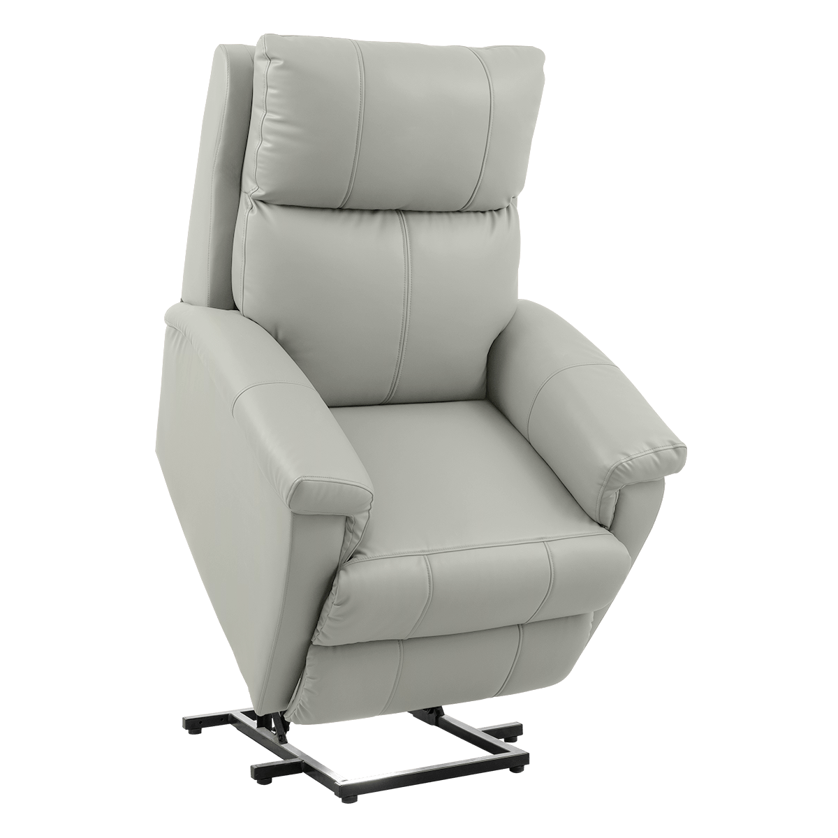 Love_1ที่นั่ง_พยุงลุก_หนังpremium_เทาอ่อน