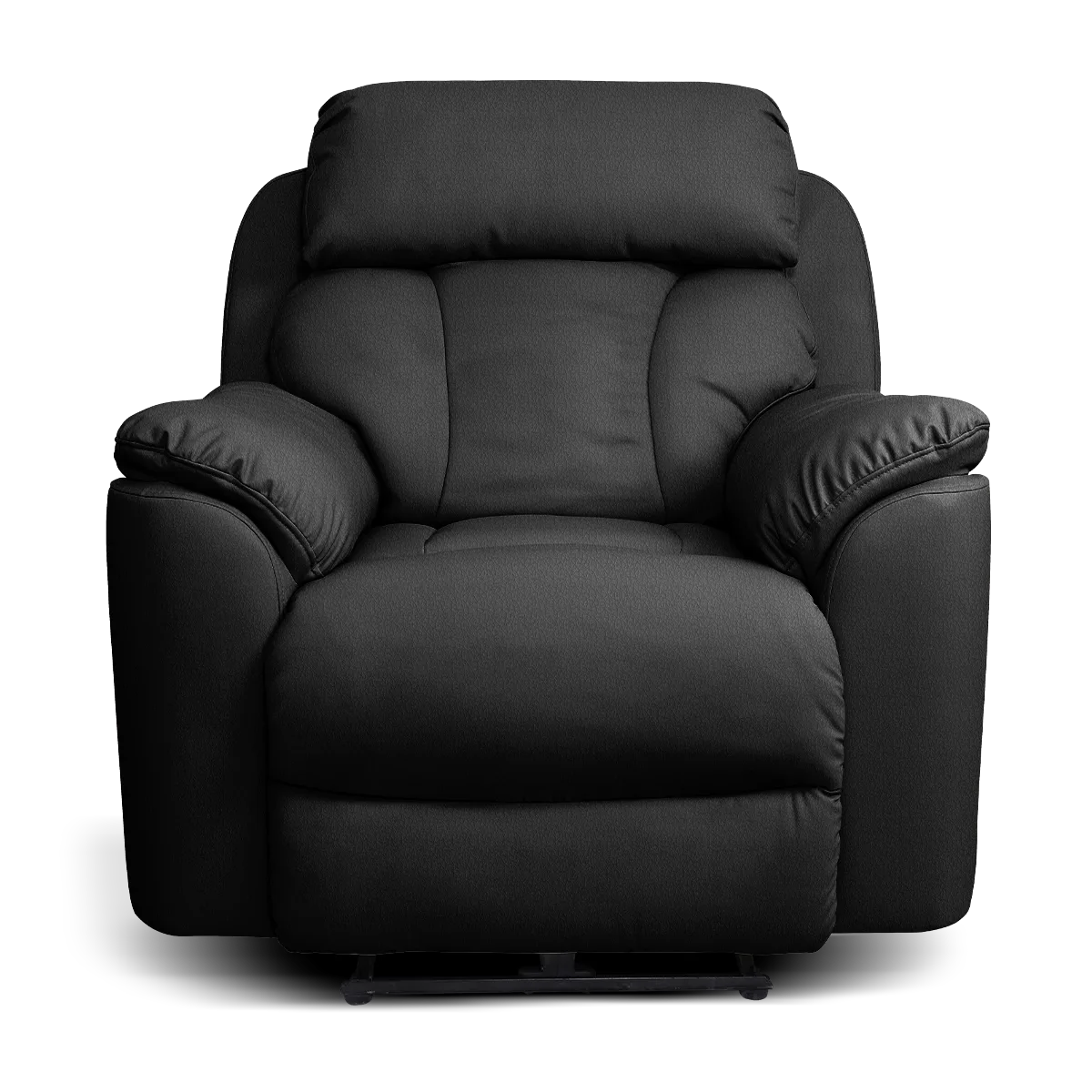 emperor_1ที่นั่ง_หนังpu_ดำ