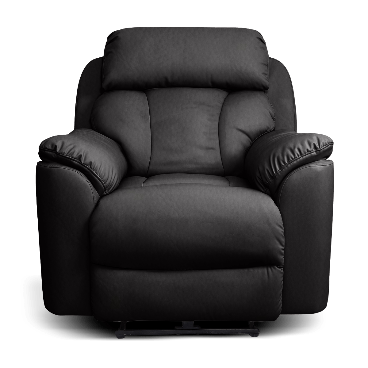 emperor_1ที่นั่ง_หนังแท้TopGrain_เทาดำ