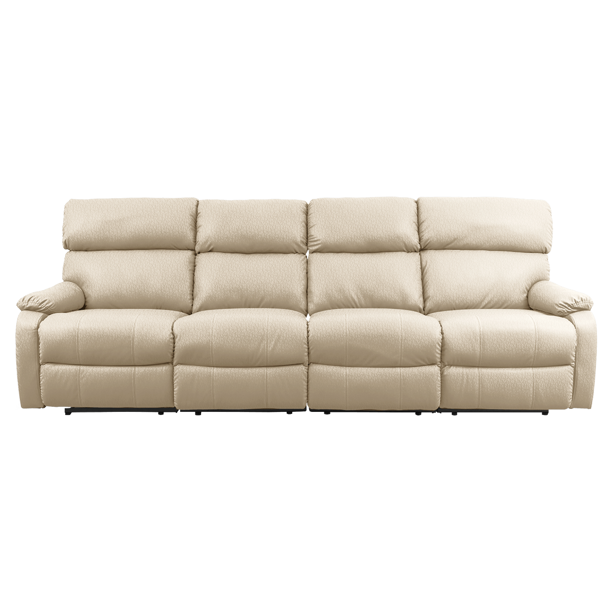 william_4ที่นั่ง_หนังpu_เบจ