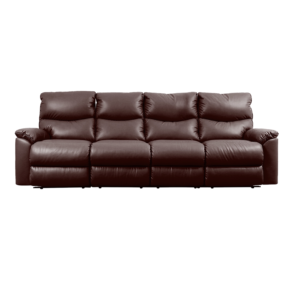 Full grain น้ำตาลมะฮอกกานี 4seat