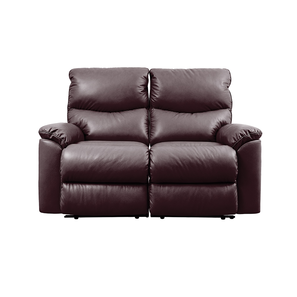 Full grain แดงเบอร์กันดี 2seat