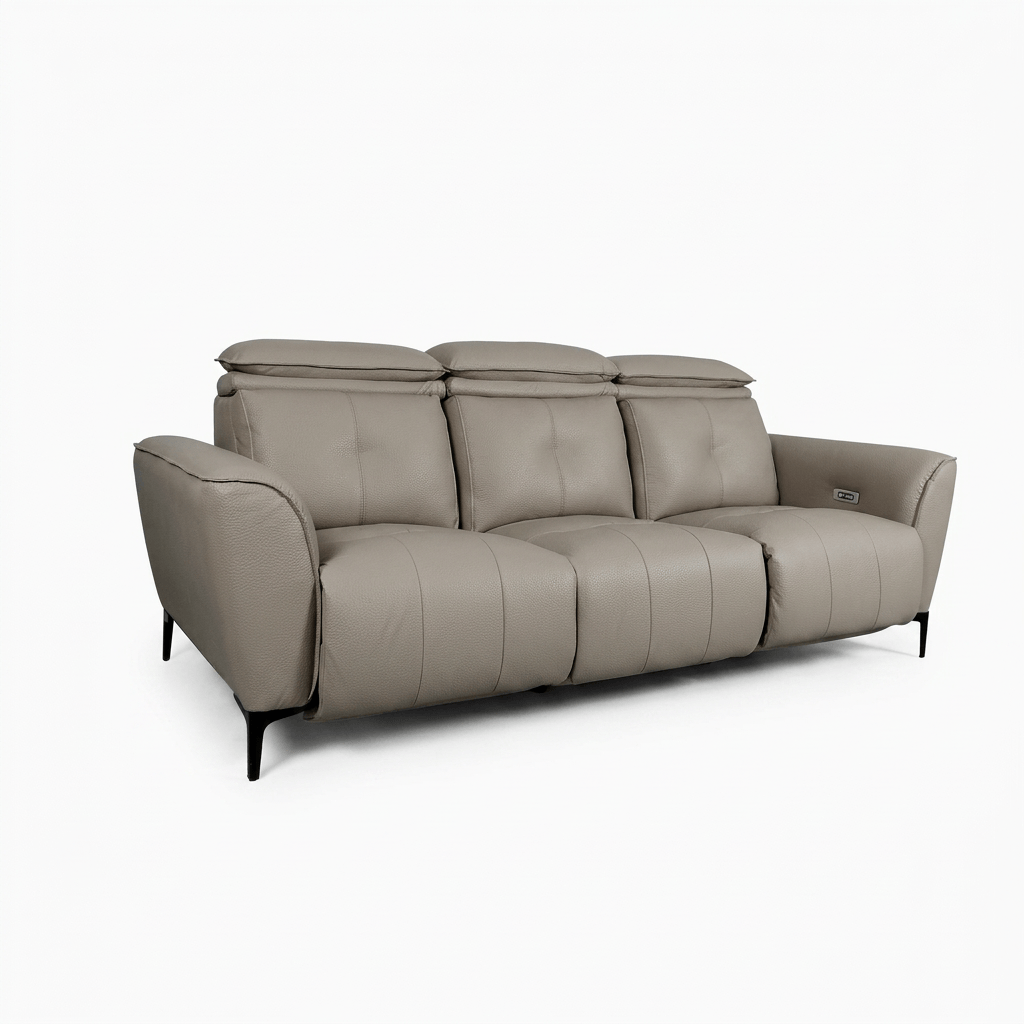 Milan3seatsPremium-น้ำตาลเทา