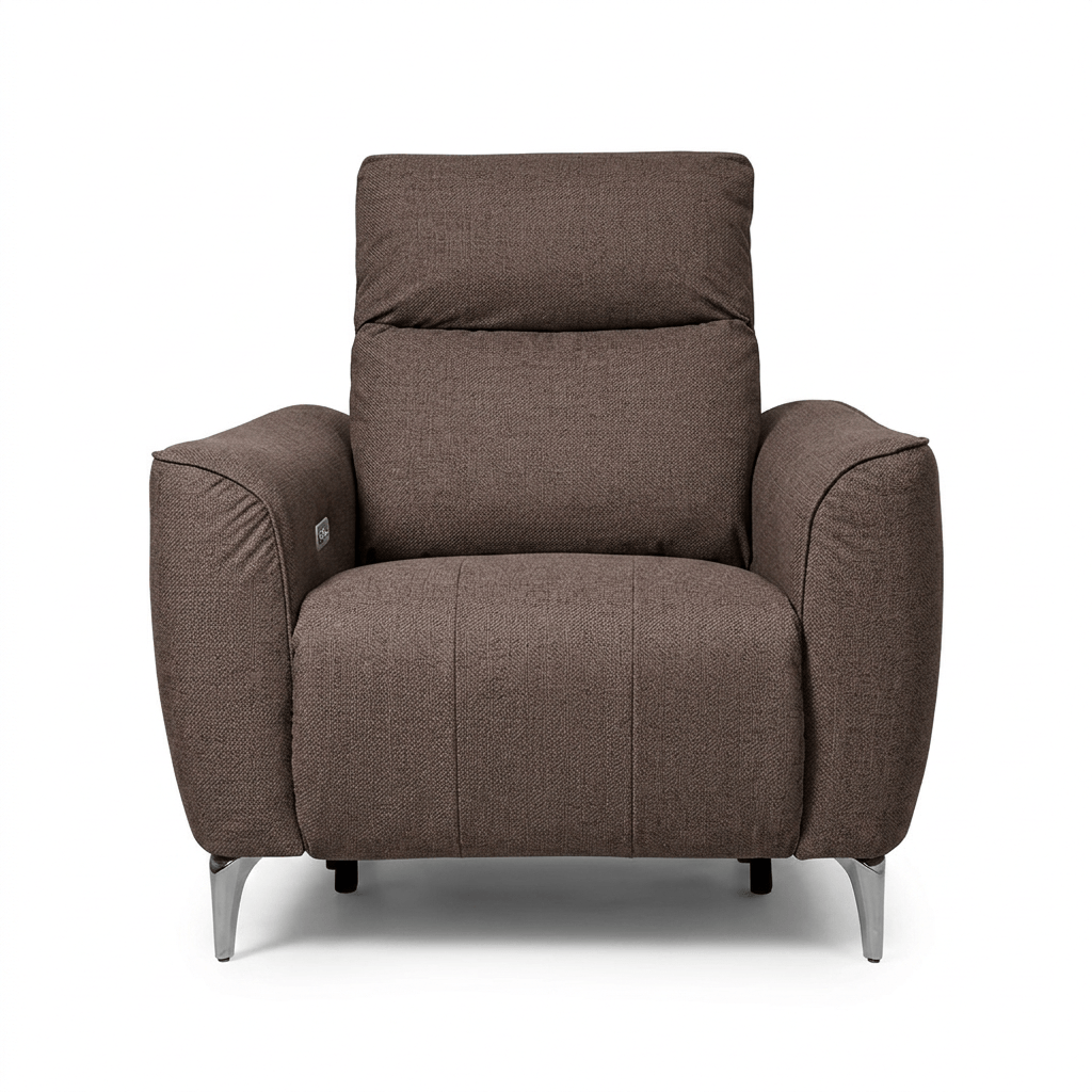 Rome1seatComo-ถักน้ำตาล