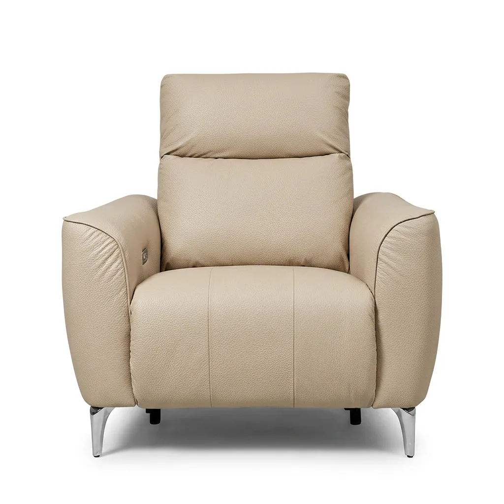 Rome1seatFull Grain-เบจ