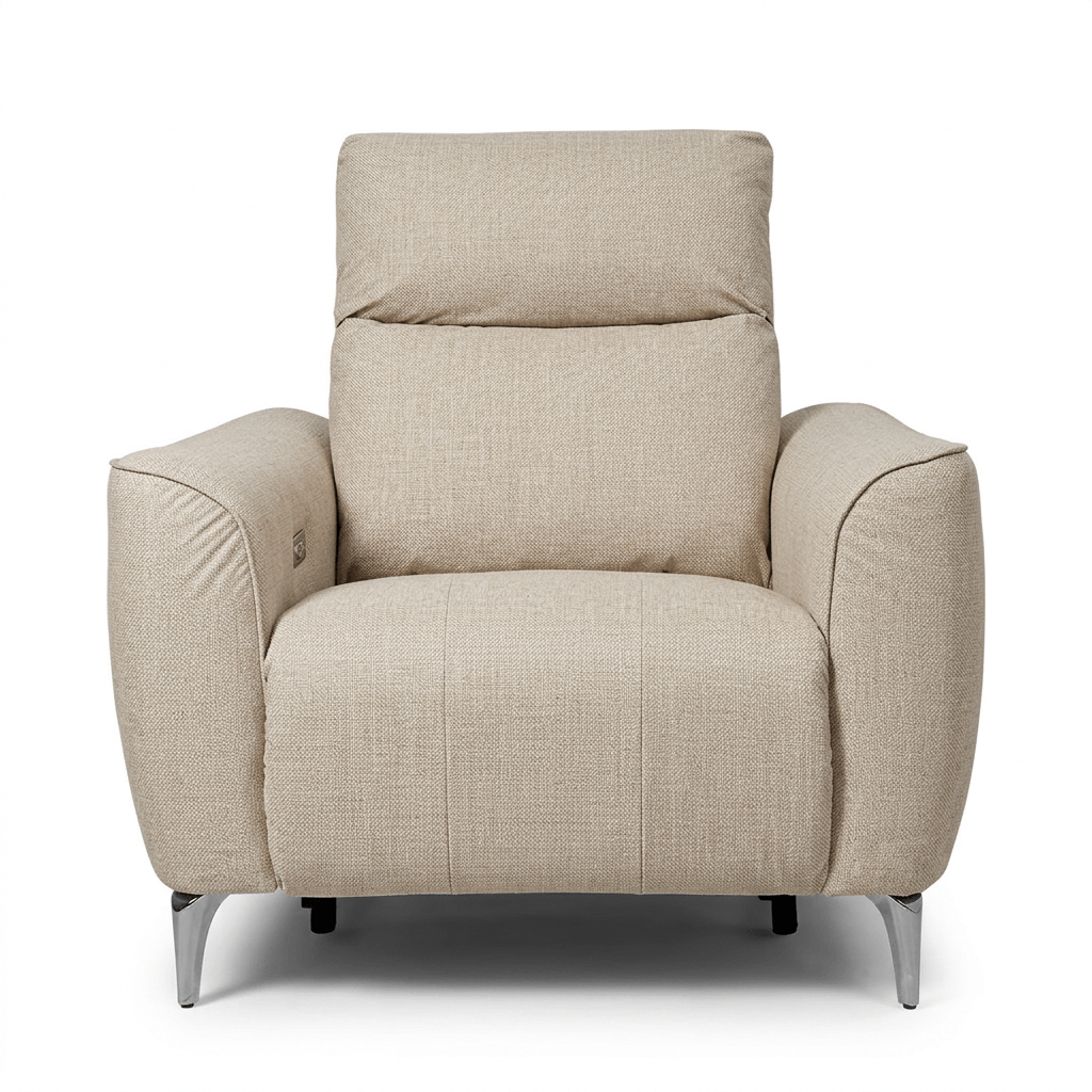 Rome1seatLinen-ครีม