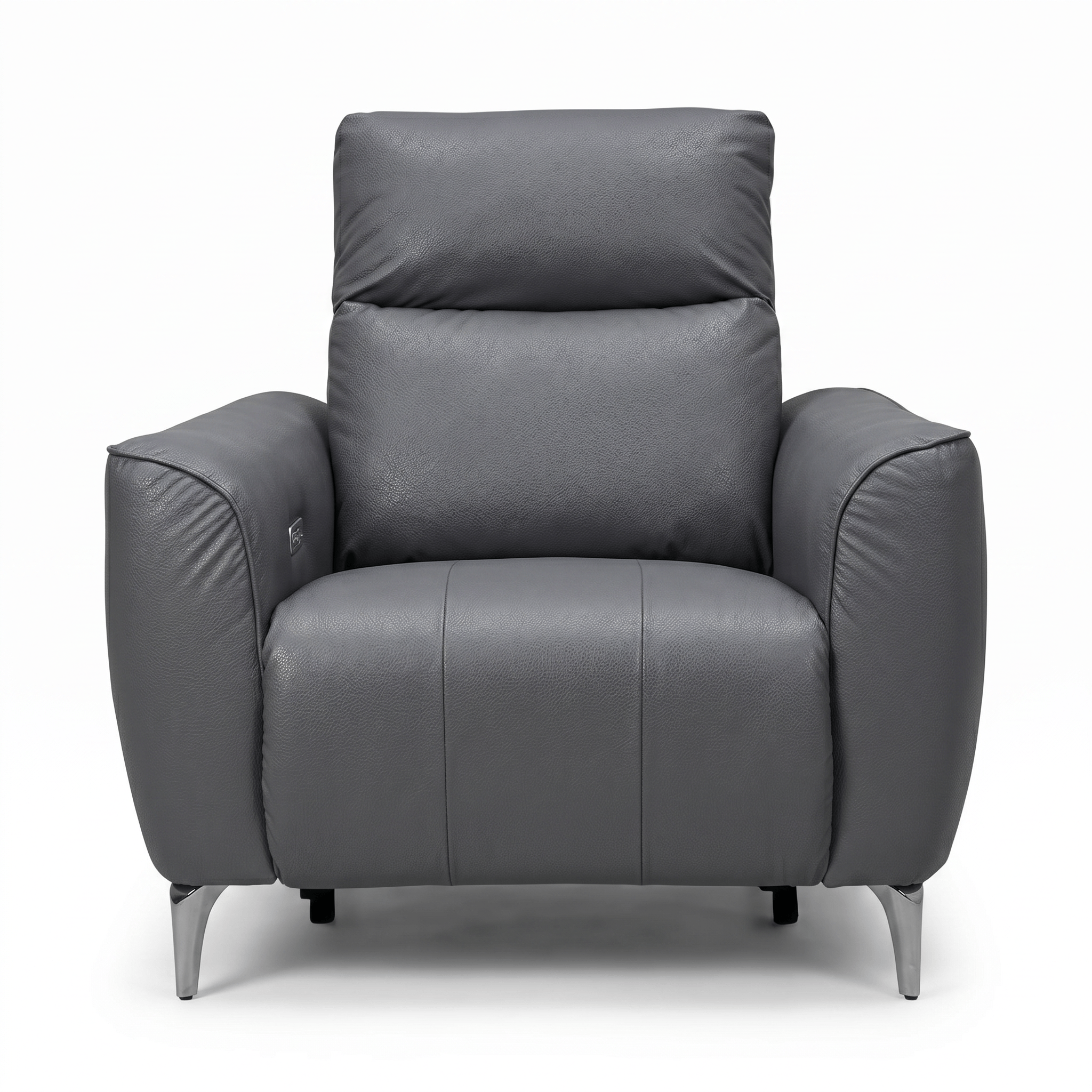 Rome1seatPU-เทา