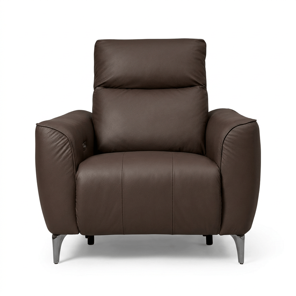 Rome1seatPremium-น้ำตาลเข้ม