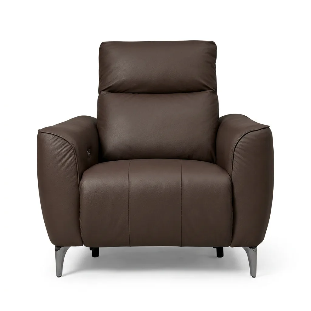 Rome1seatPremium-น้ำตาลเข้ม