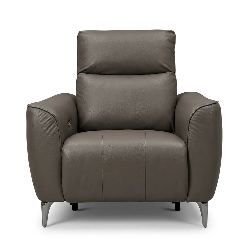 Rome1seatPremium-น้ำตาลเทา