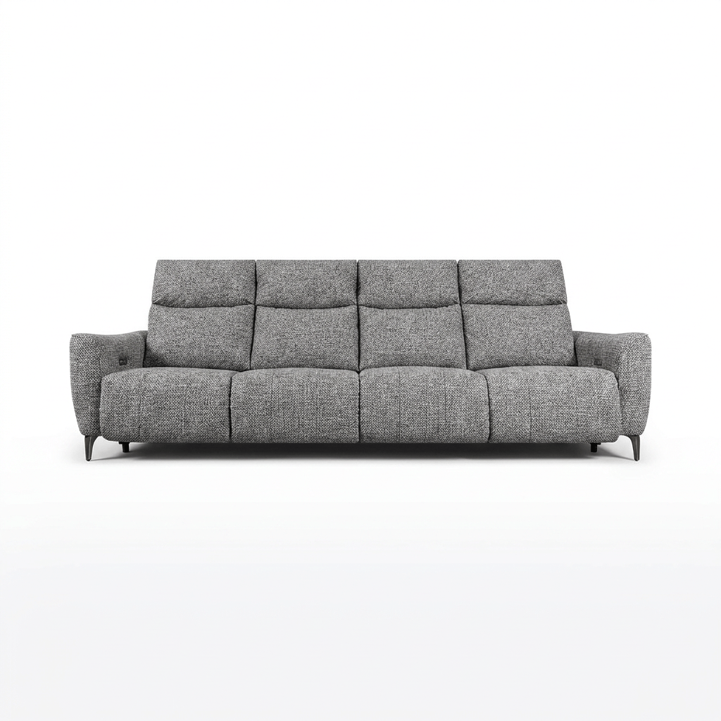 Rome4seatLinen-เทาเข้ม